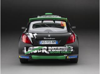 Peugeot 207 S2000 – #58 C.Breen /S.Marshall – Monza Rally Show 2013, matt black/green SunStar Metallmodell 1:18